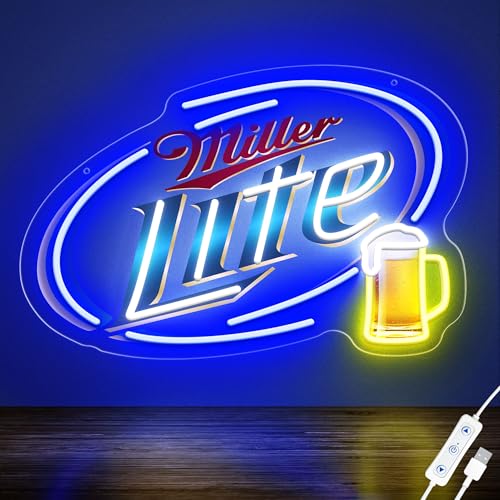 Neon Sign LED For Bar, Garage , Man-cave 10.5'' X 16'' inch