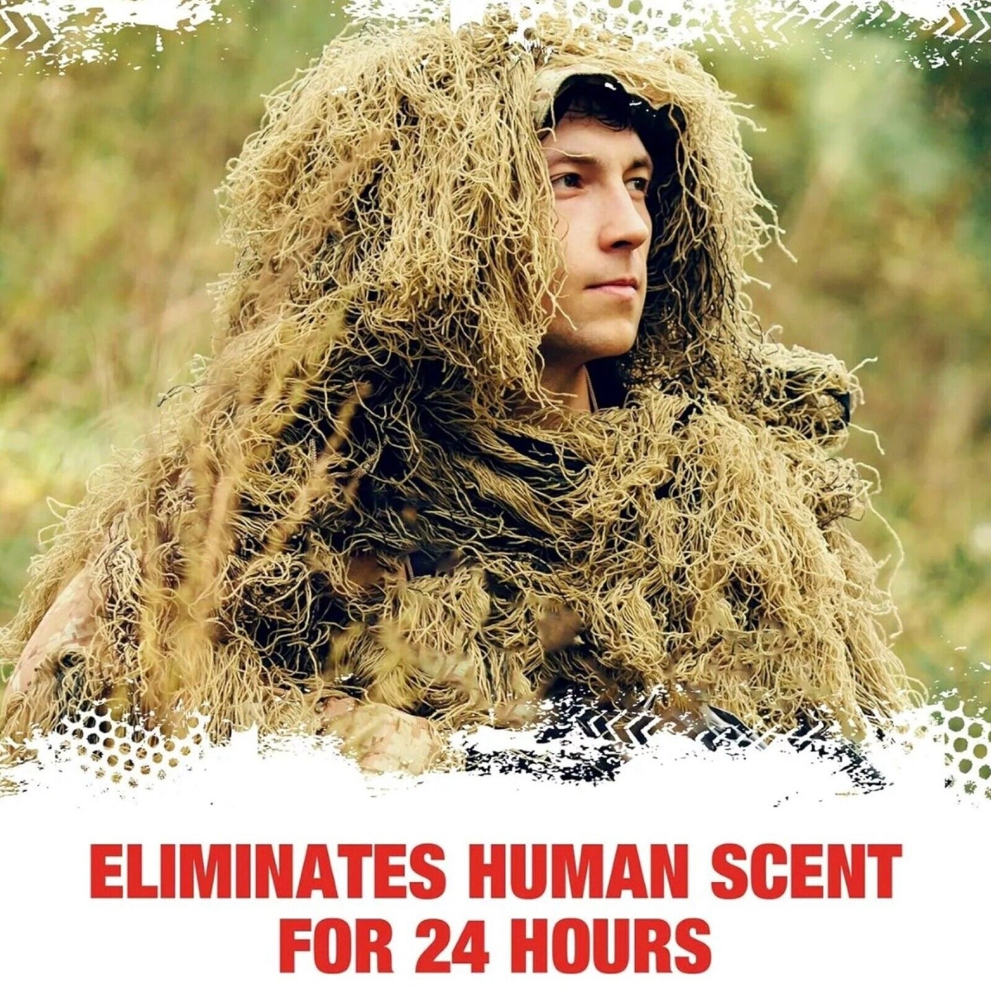 Lethal Hunting Scent Eliminator Deodorant & Prepasted-Field Toothbrush 4 Pack
