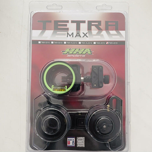 HHA Tetra MAX 4519 .019 4 pin 1.75"  Bow Hunting Scope