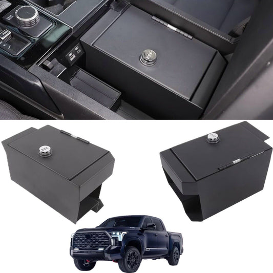 Console Safe with 3 Digit Combo Compatible with Toyota Tundra 2022-2024