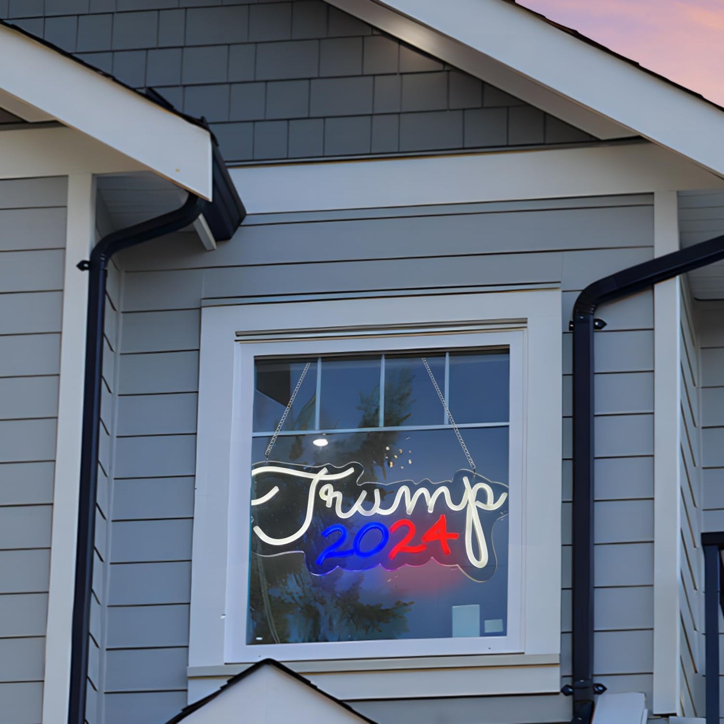 Trump 2024 LED Neon Sign For Bar, Porch, Garage, Mancave 16"X7.8” Inch