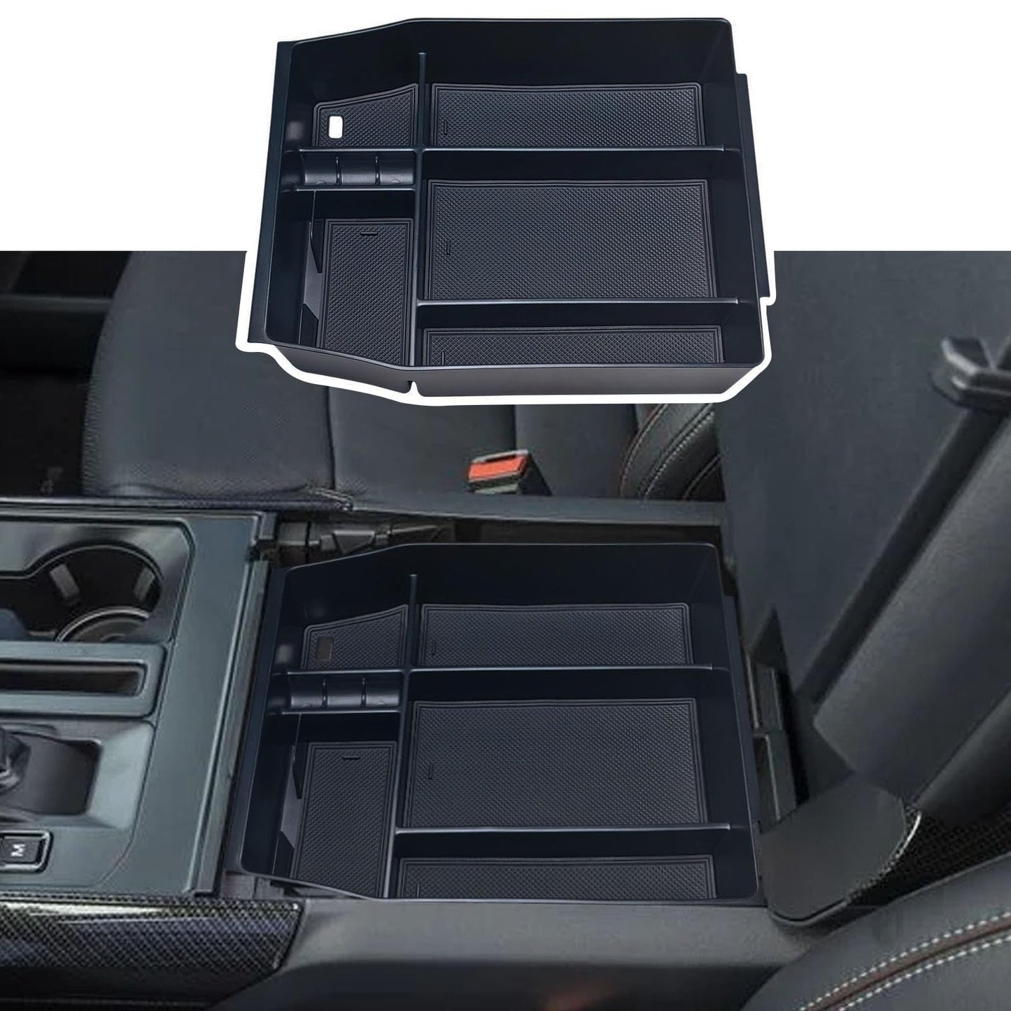 Ford F150 Center Console Organizer Compatible Ford F150 2021-2025