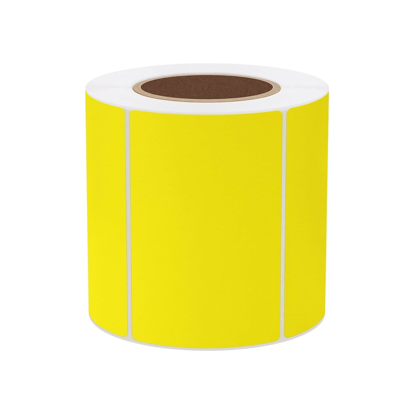 Thermal Labels 2×3 Inch, Self-Adhesive Thermal Stickers Yellow - 500/Roll